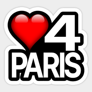 Love for Paris Sticker